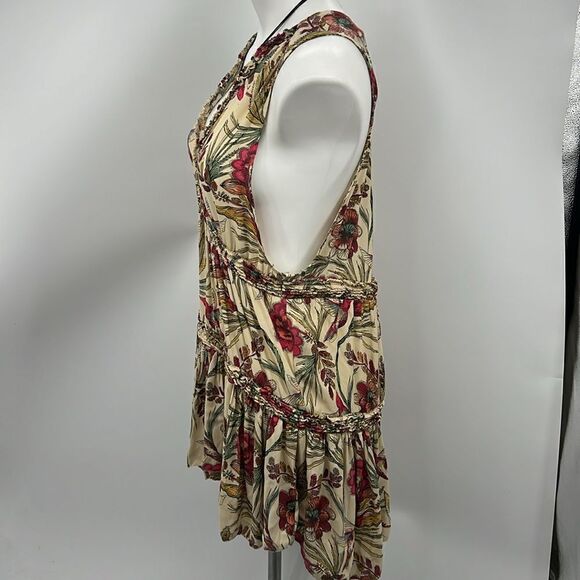 Free People haze boho hi lo medium oversized hummingbird tunic - Picture 3 of 4